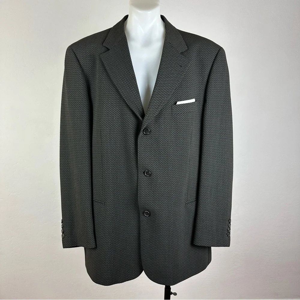Hugo Boss Virgin Wool Textured Sport Jacket